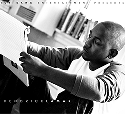 Cover of Kendrick Lamar’s 2009 self-titled EP featuring a portrait of Kendrick Lamar with a clean, minimalist design.