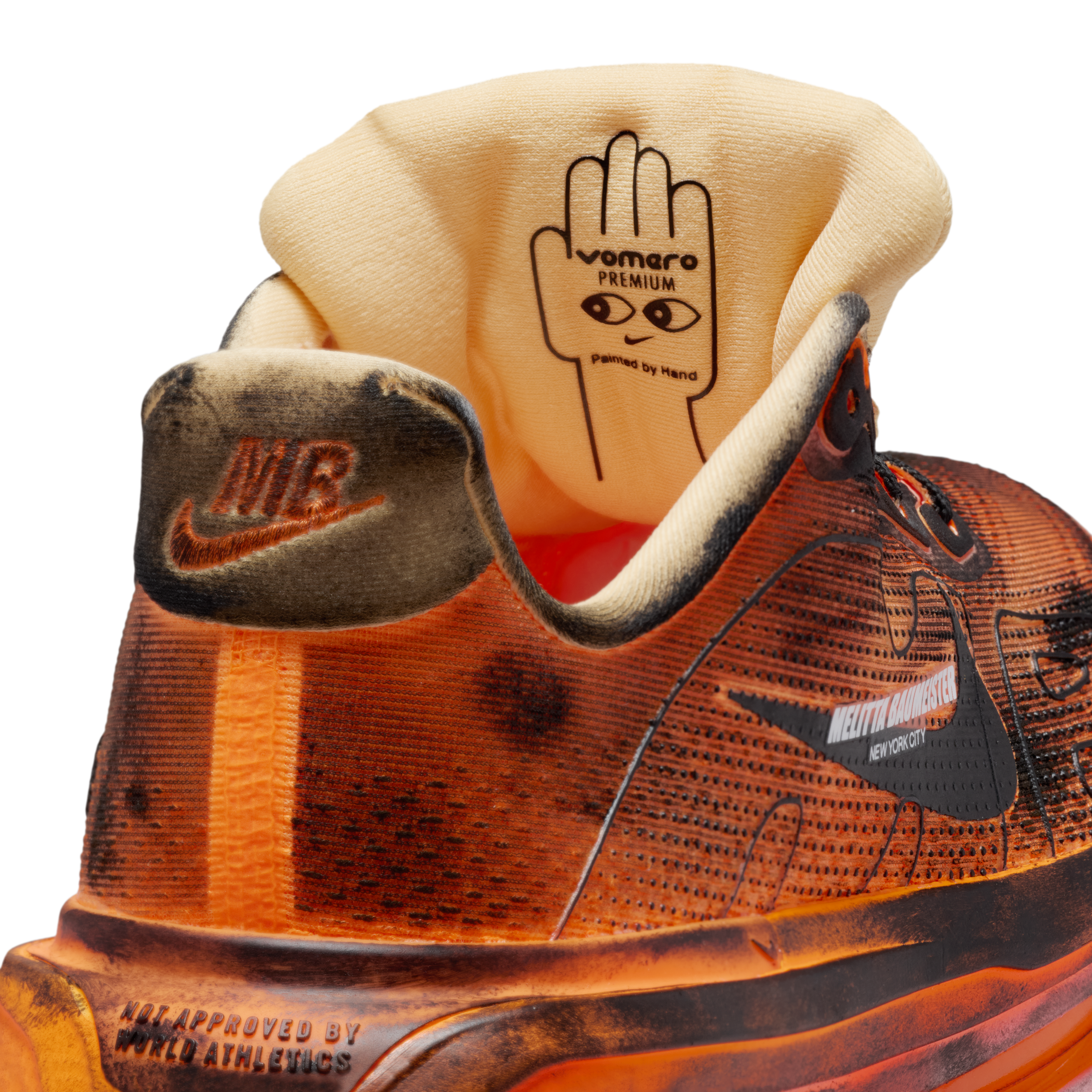 Nike Vomero Premium by Melitta Baumeister, top-down view